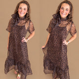 Wildly Refined Midi Dress