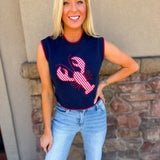 It's Crawfish Time Knit Top