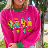 Getting Colorful Nutcracker Sweater