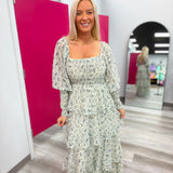 Make the Most of It Cream Maxi Dress