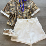Tiger Sideline Button Down