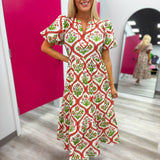 The Market Day Midi | Red