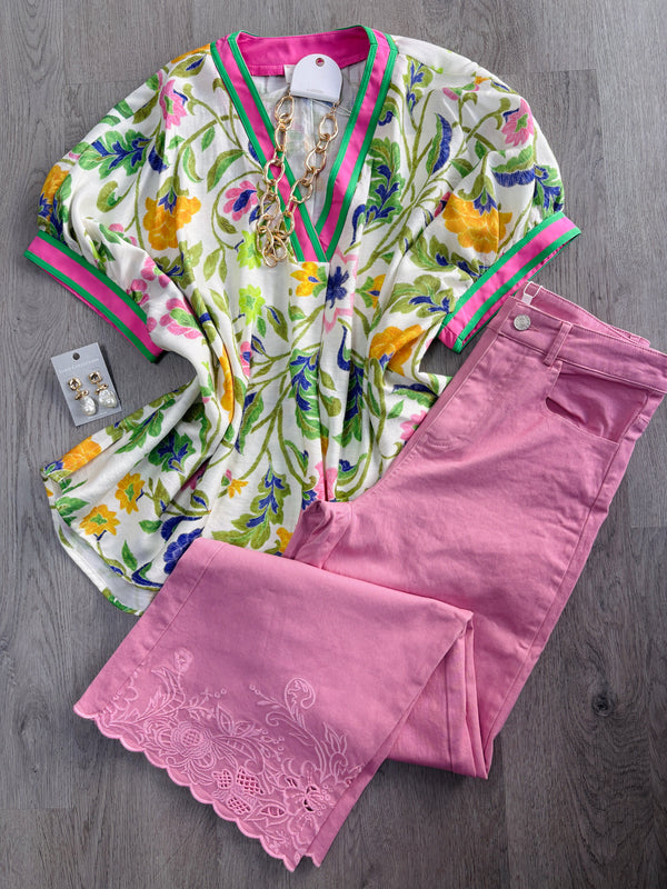 Sweet Escape Scallop Pants