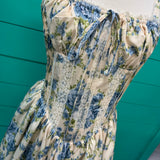 Floral Corset Mini Dress