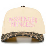 PASSENGER PRINCESS Letter on Two Tone Trucker Hat