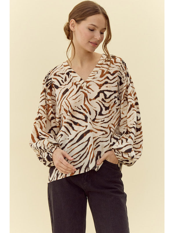 Roaring Stripes Top