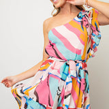 A Vibrant Night Dress