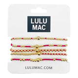 Red Bracelet Stack | LULU MAC