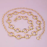 The Circle Link Chain Belt