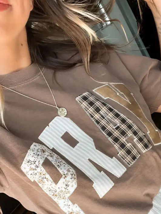 Pray Christian Faith Short Sleeve Tshirt