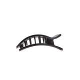 Flat Rectangle Hair Clip | Small | Jet Black