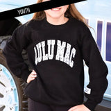 LULU MAC| Black/White Polka Dot Sweatshirt