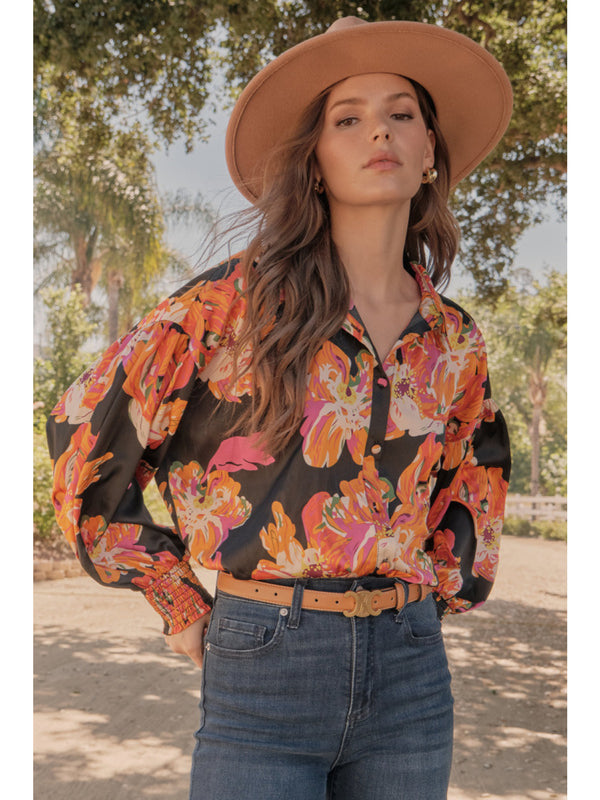 Frolic in the Flowers Button Up