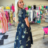 Hidden Garden Midi Dress