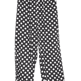 Black & White Polka Dots Soft Boxer Pants