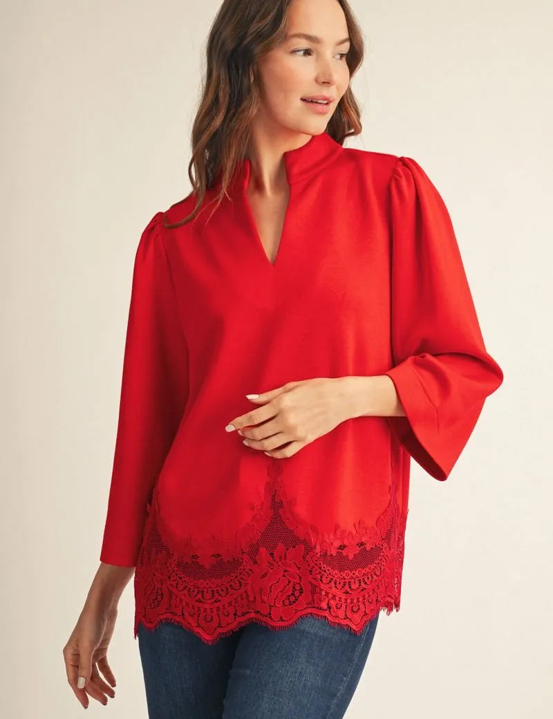Lace Made Lovely Top