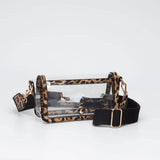 Lindsay Clear Gameday Crossbody Bag
