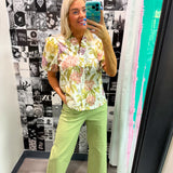Sweet Escape Scallop Pants Matcha