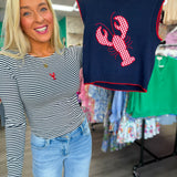 Striped Crawfish Top