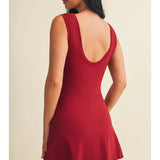 Squeeze the Day Athletic Romper Dress