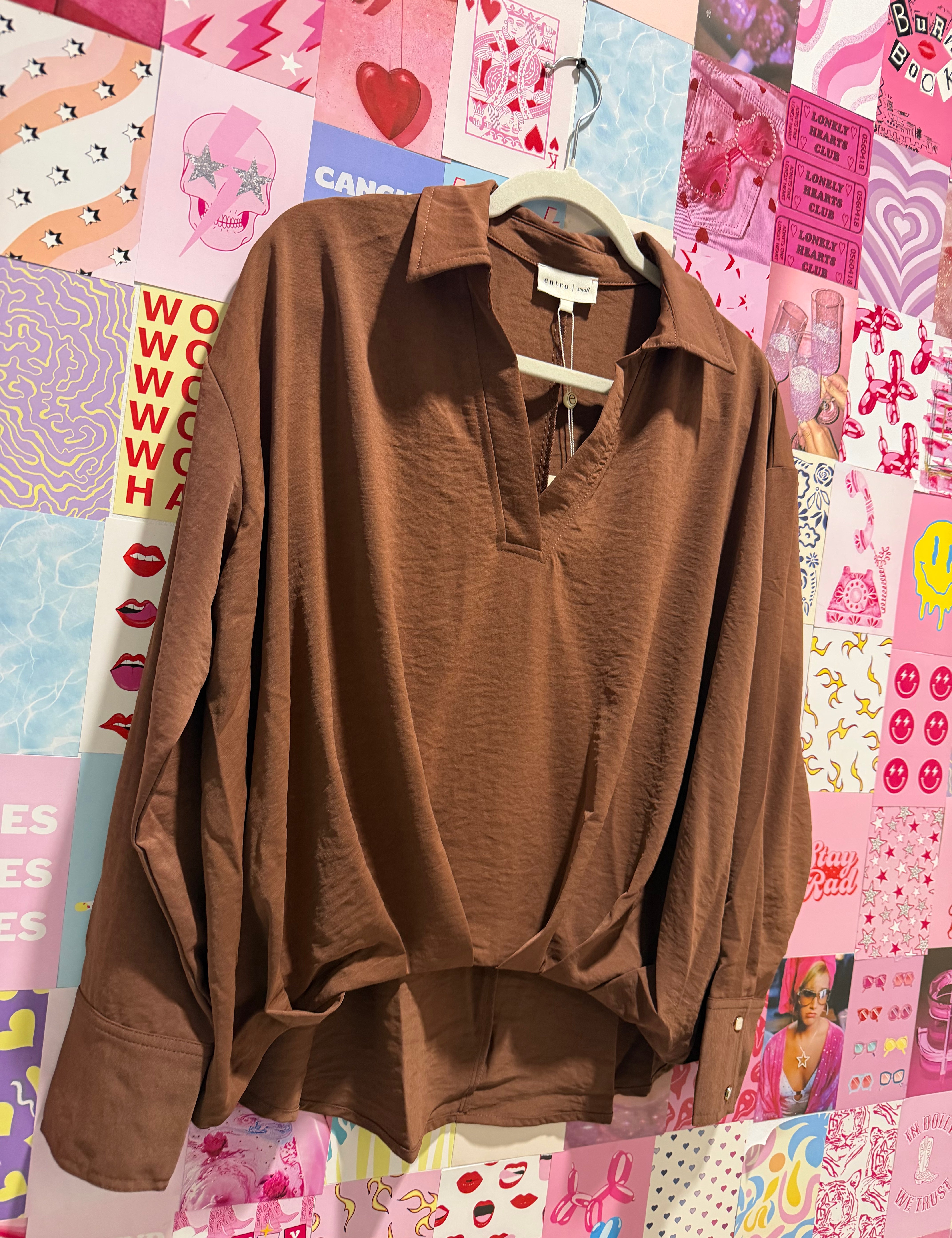The Everyday Edit Collared Top
