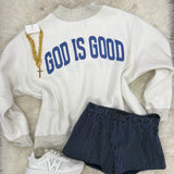 God is Good Reversible Mock Neck