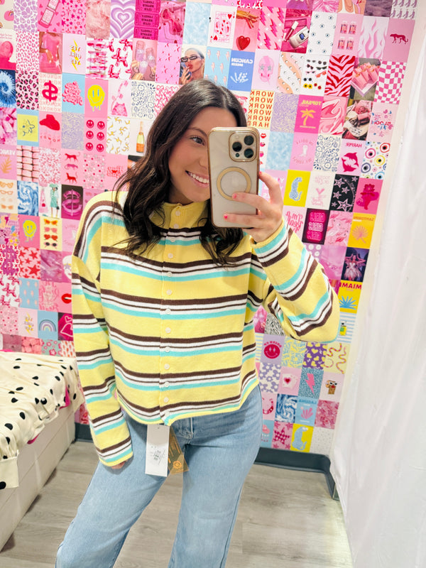 With Just One Touch Cardigan