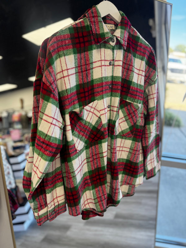 Christmas Farm Shacket