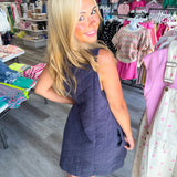 Planning Trips Dress | Navy