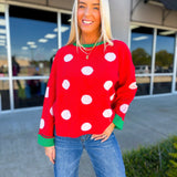 A Little Dotty Sweater