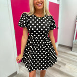 The Sweet Spot Polka Dot Dress