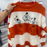 Skeleton Sweater Striped