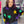 Star of Mardi Gras Sweater Black