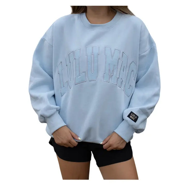 Light Blue Lulu Mac Sweatshirt