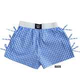 Bow Gingham Boxer Shorts