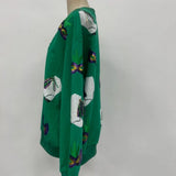Mardi Gras Sequin Boot Sweatshirt