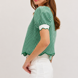 Emerald Picnic Top