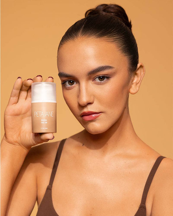 Gradual Face Tan