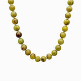 Autumn Marbled Bead Necklace