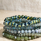 Glass Bead Bracelet Set