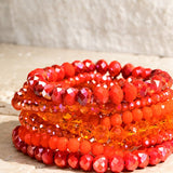 Glass Bead Bracelet Set