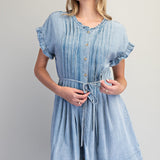 The On Repeat Denim Dress