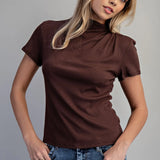 The Cocoa Hour Ribbed Top