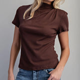 The Cocoa Hour Ribbed Top