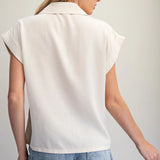 Classic Charm Button Top