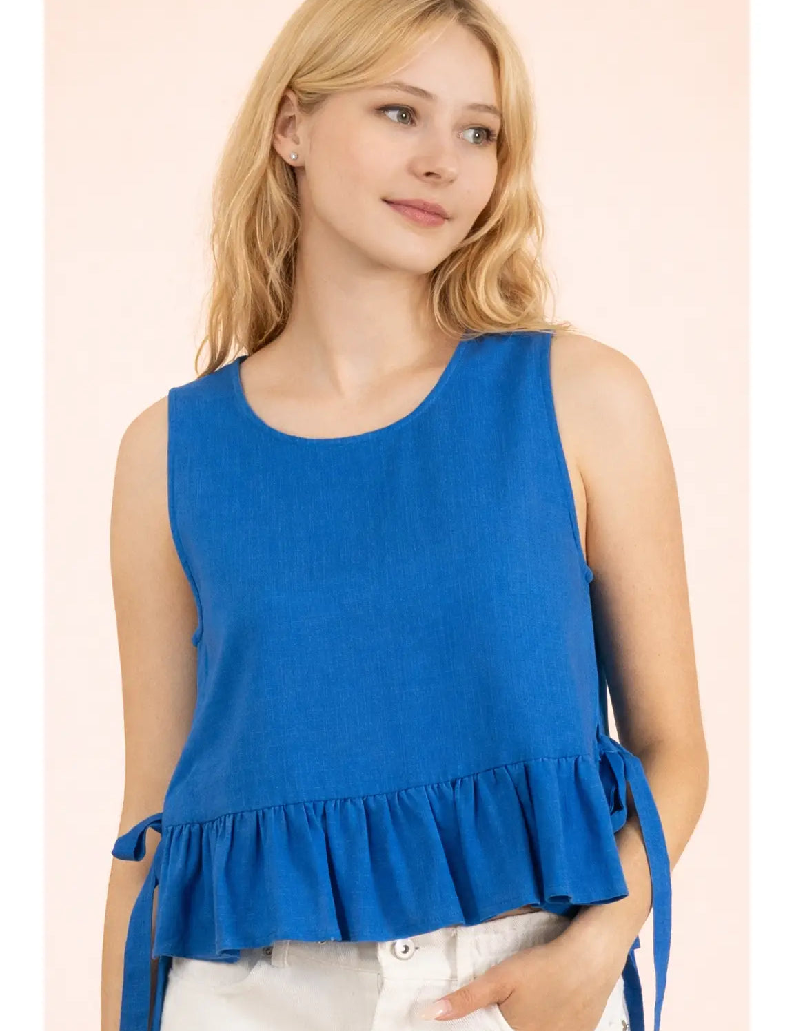 Sweet & Sunny Tie Top