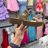 The Candor  Sandal | Gold