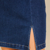 The It Girl Denim Skort