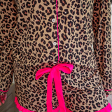 Prima Donna Leopard Ruffle Pajama Set