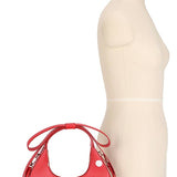 Chic Polka Dot Handle Crossbody Bag